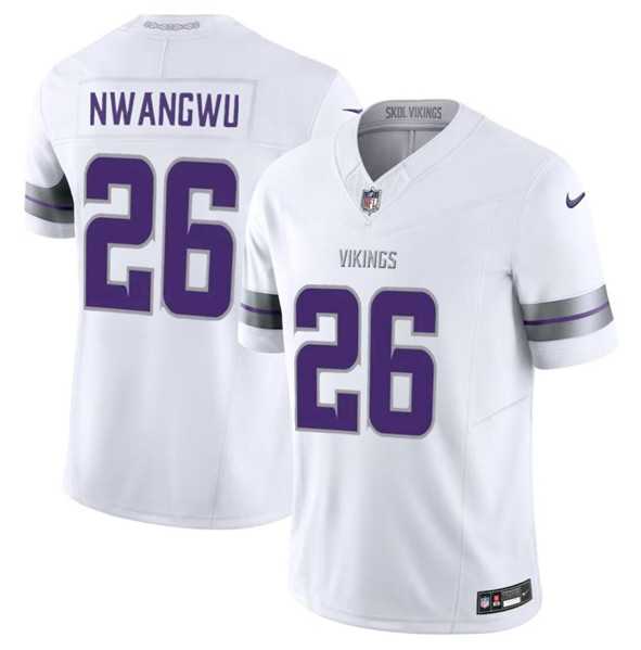 Men & Women & Youth Minnesota Vikings #26 Kene Nwangwu White F.U.S.E. Winter Warrior Limited Stitched Jersey->minnesota vikings->NFL Jersey